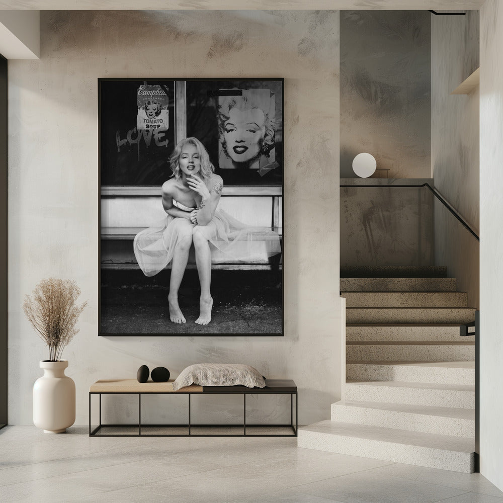 Neues Marilyn SW | Poster