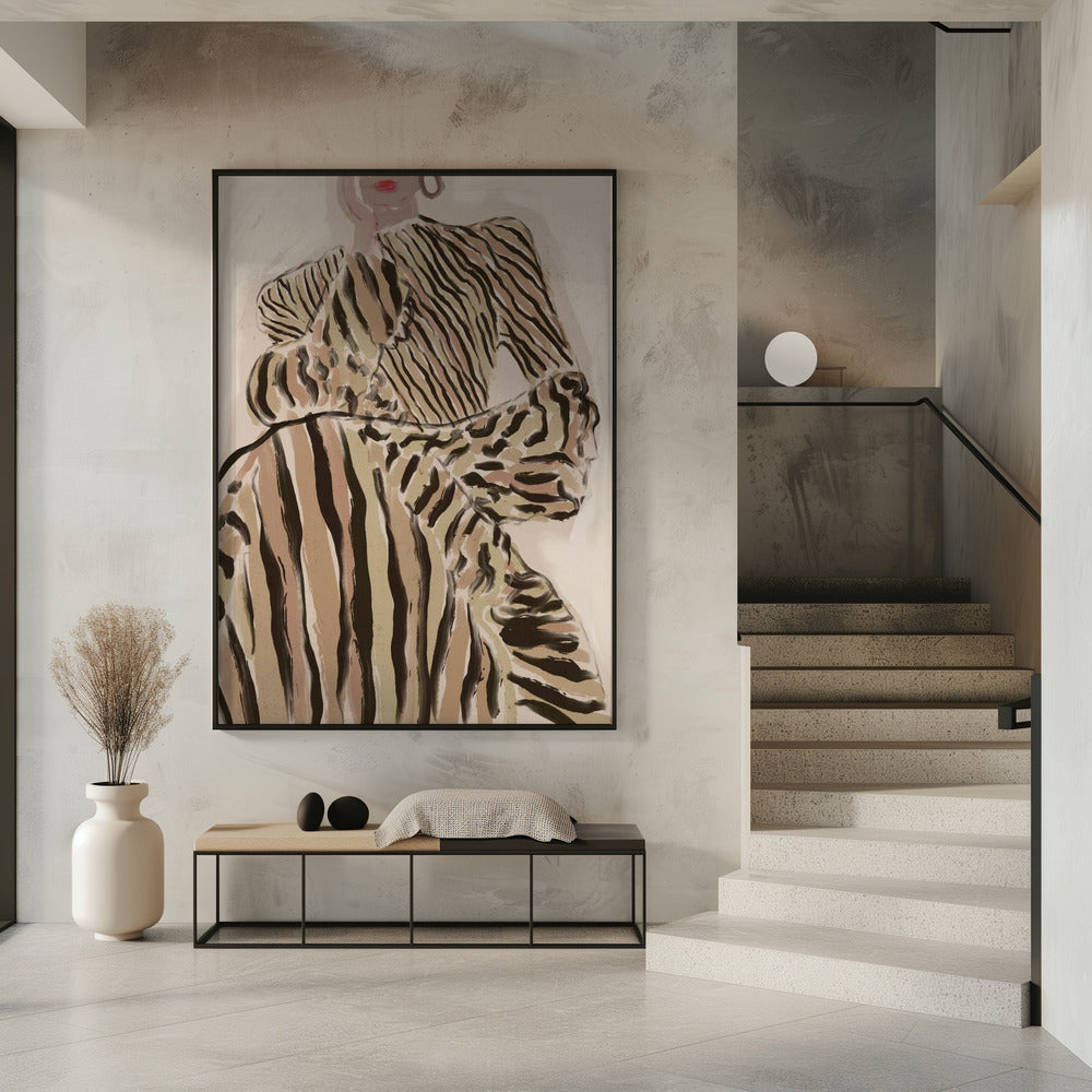 Zebra-Eleganz | Poster