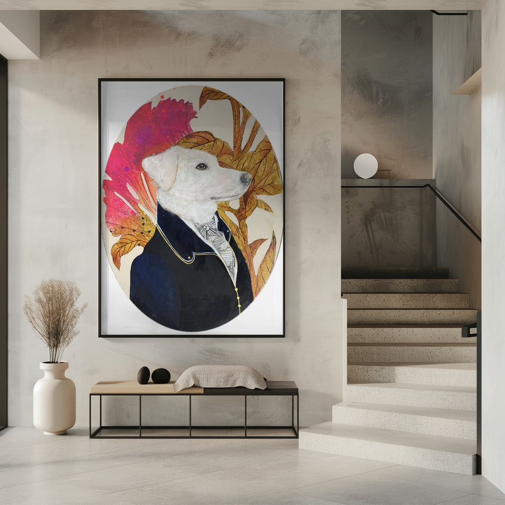 Königliches Hundeporträt | Poster