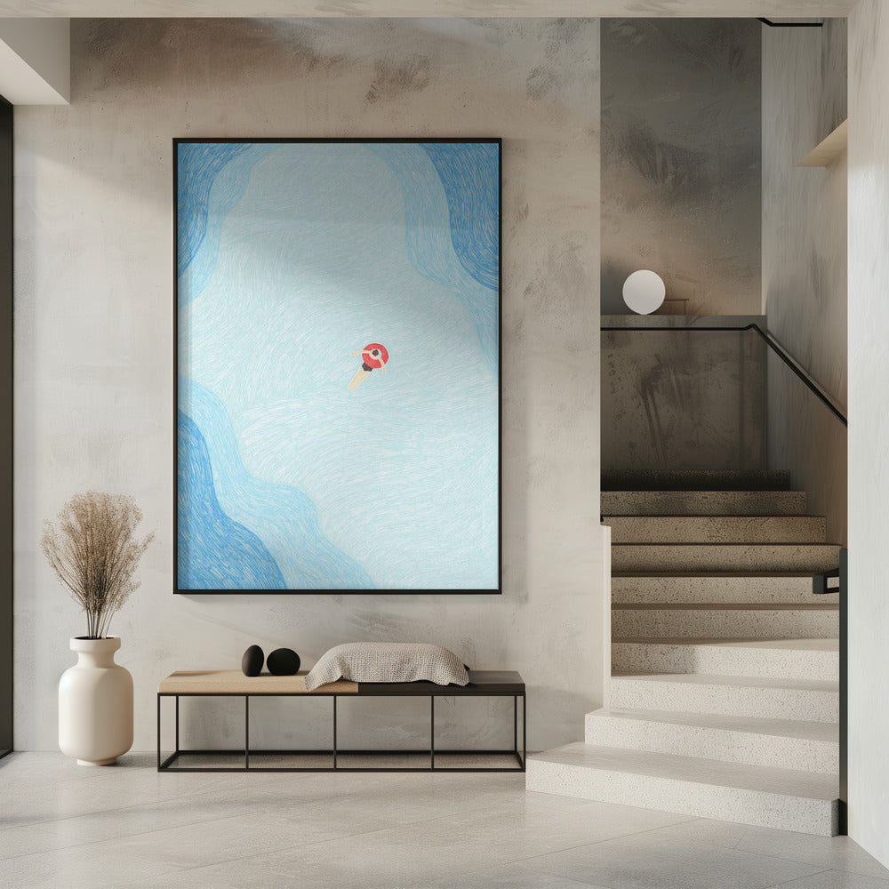 Ruhiger Pool-Drift | Poster