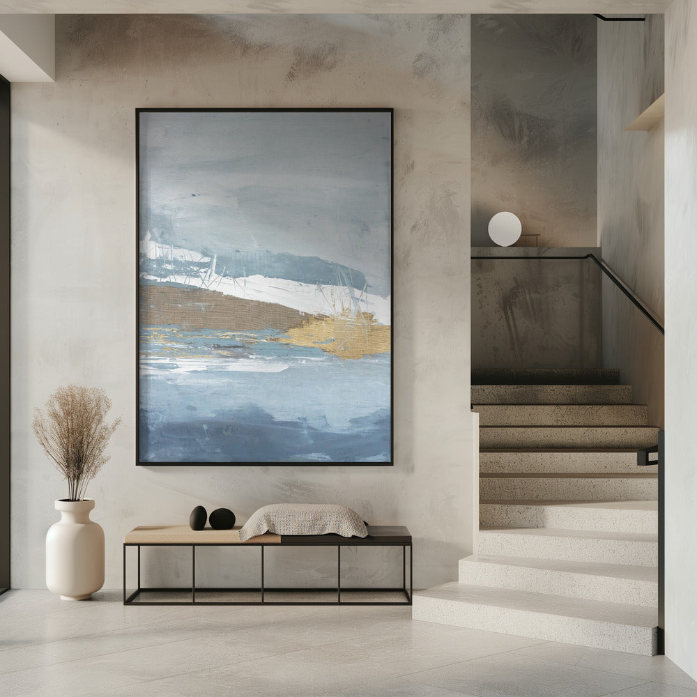 Golden Mist Horizon | Poster
