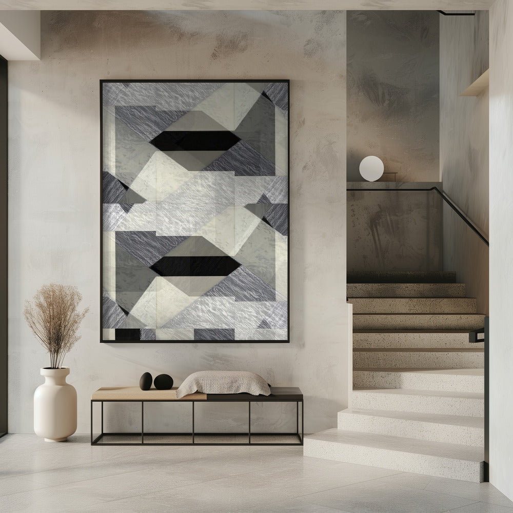 Geometrische Schatten | Poster
