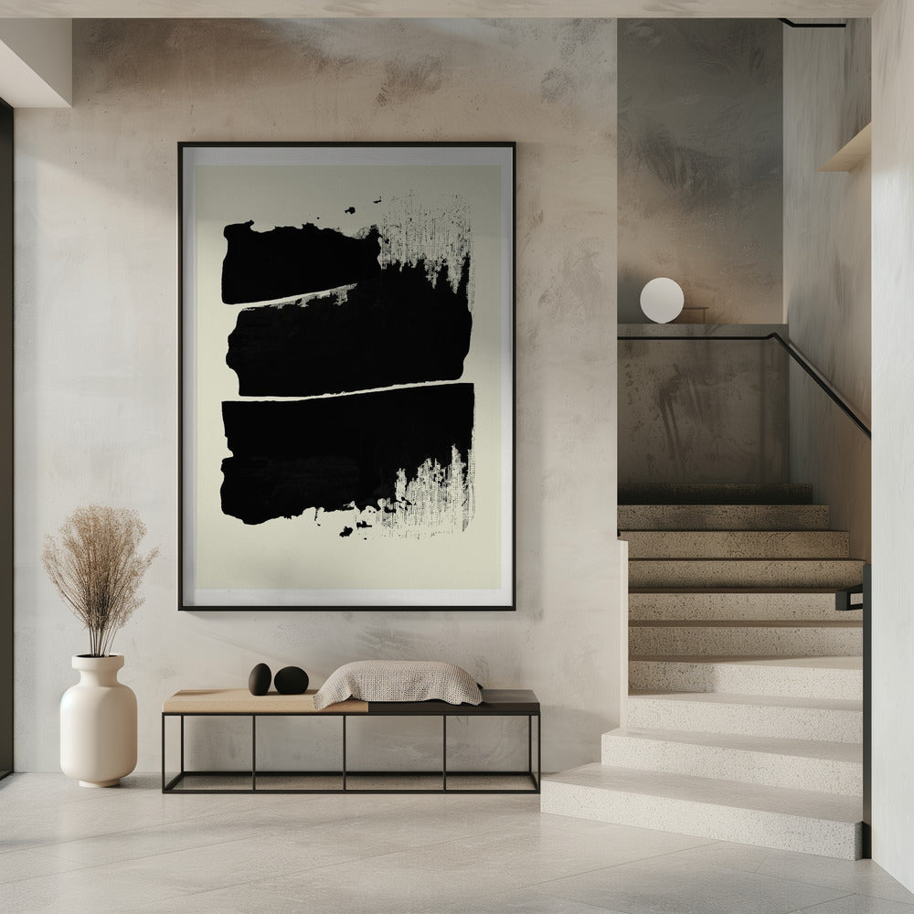 Kräftige Pinselstriche | Poster
