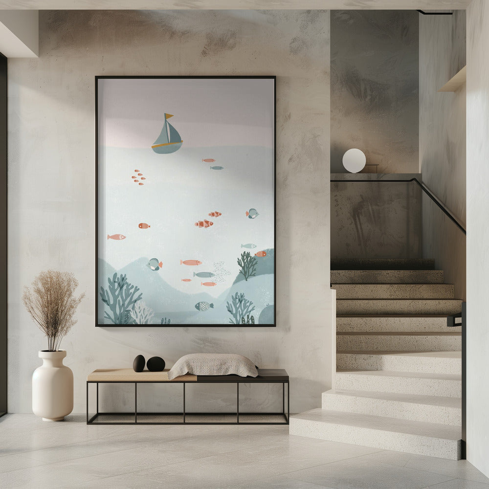 Unter dem blauen Meer | Poster
