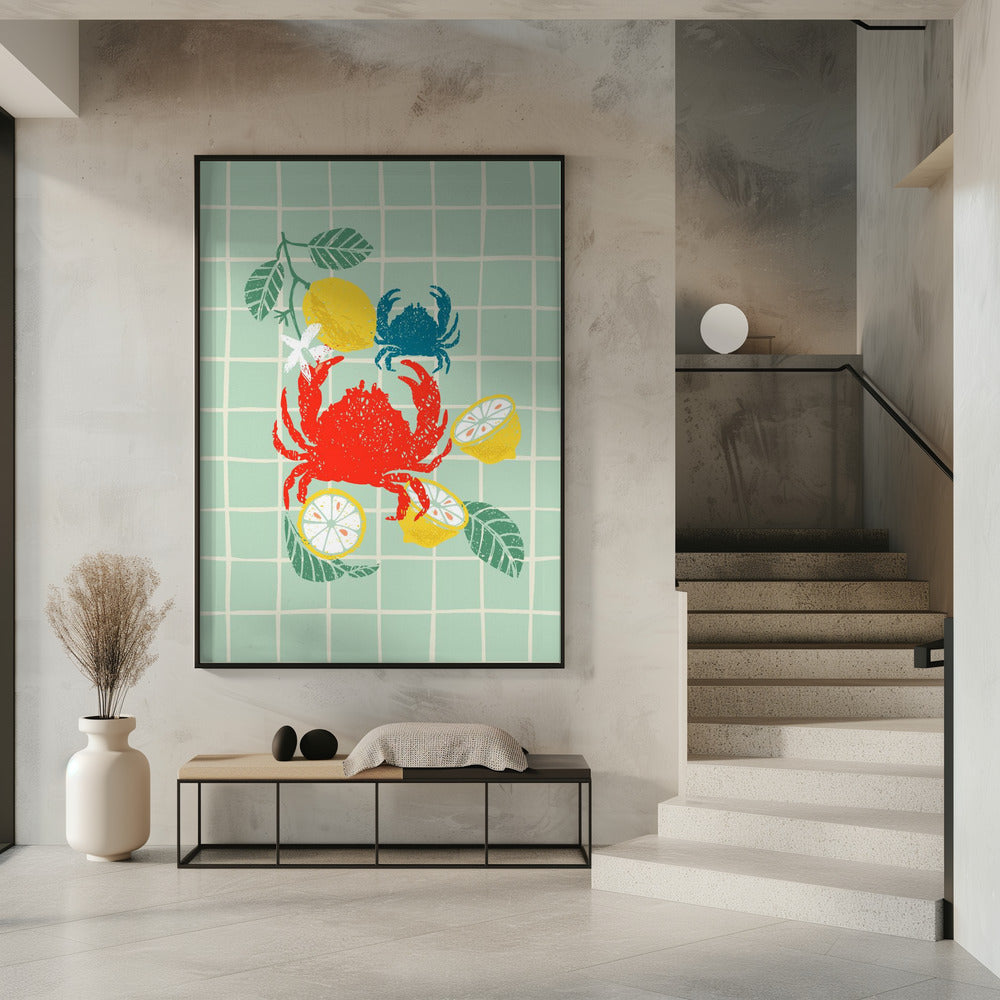 Crab and Citrus Dance | Poster
