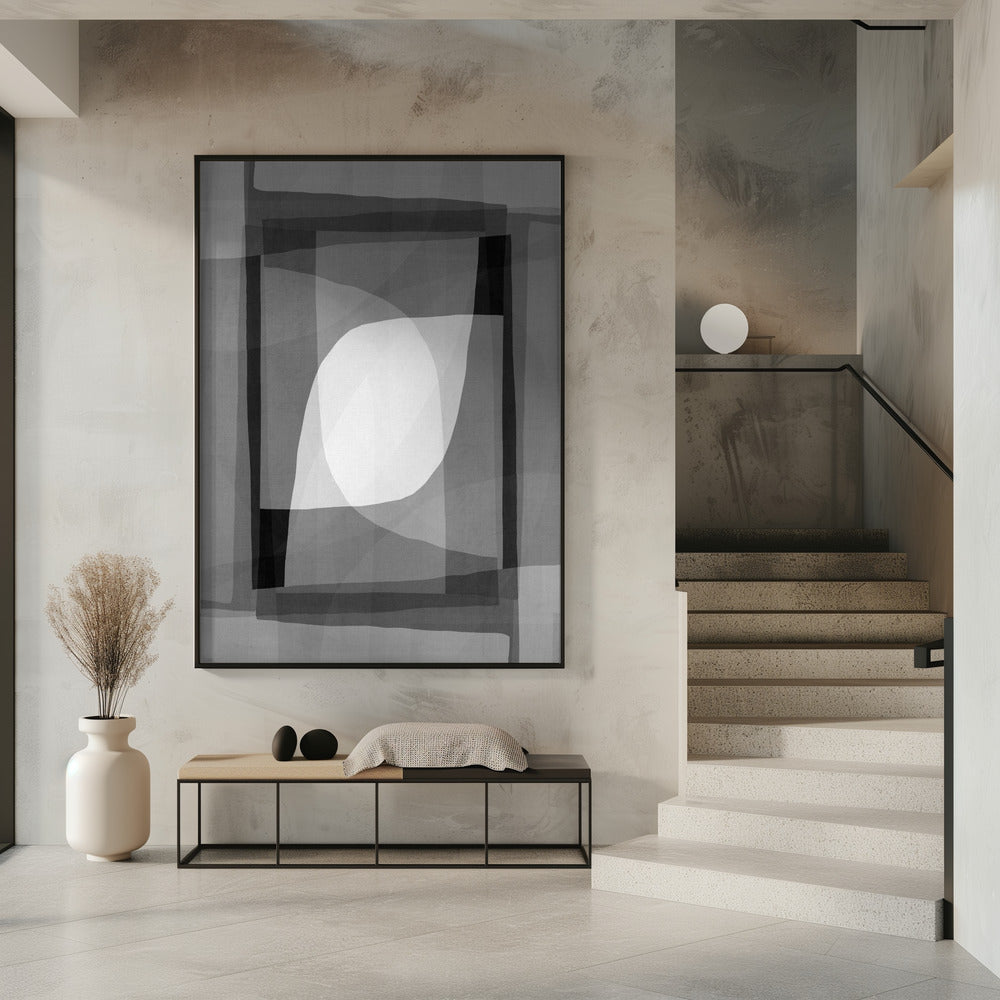 Monochrome Geometrie | Poster