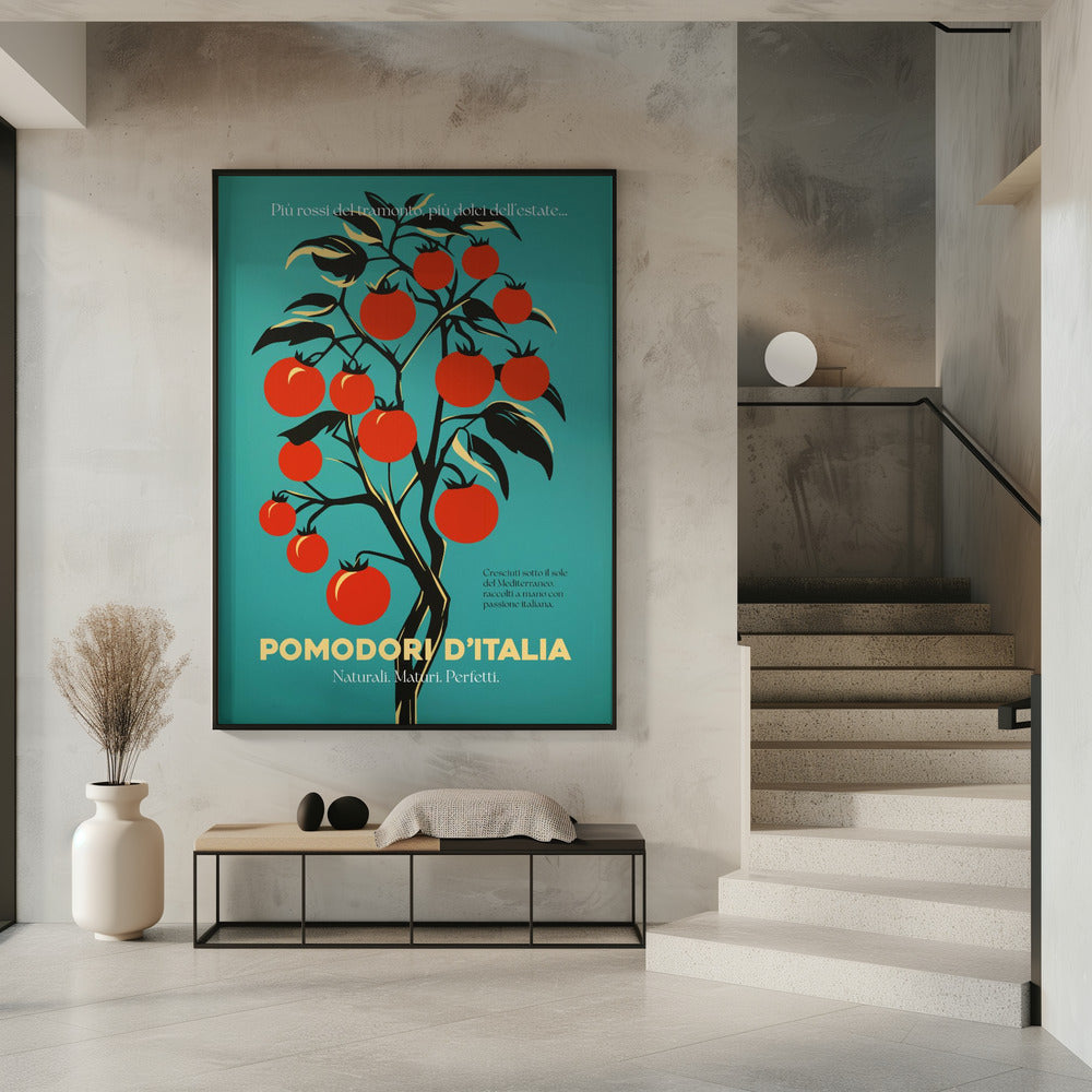 Vibrant Red Tomatoes | Poster