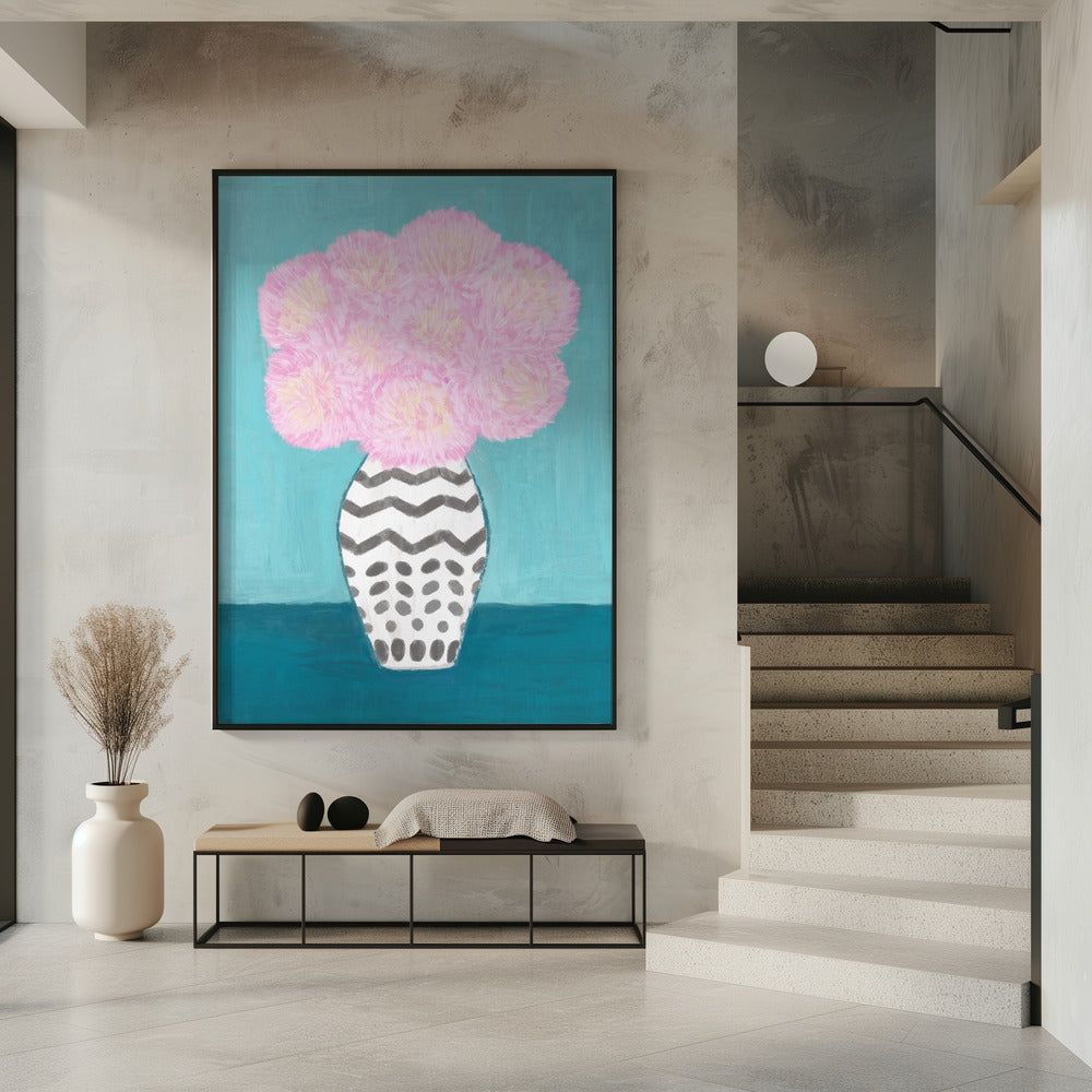 Erröten in Blüten | Poster