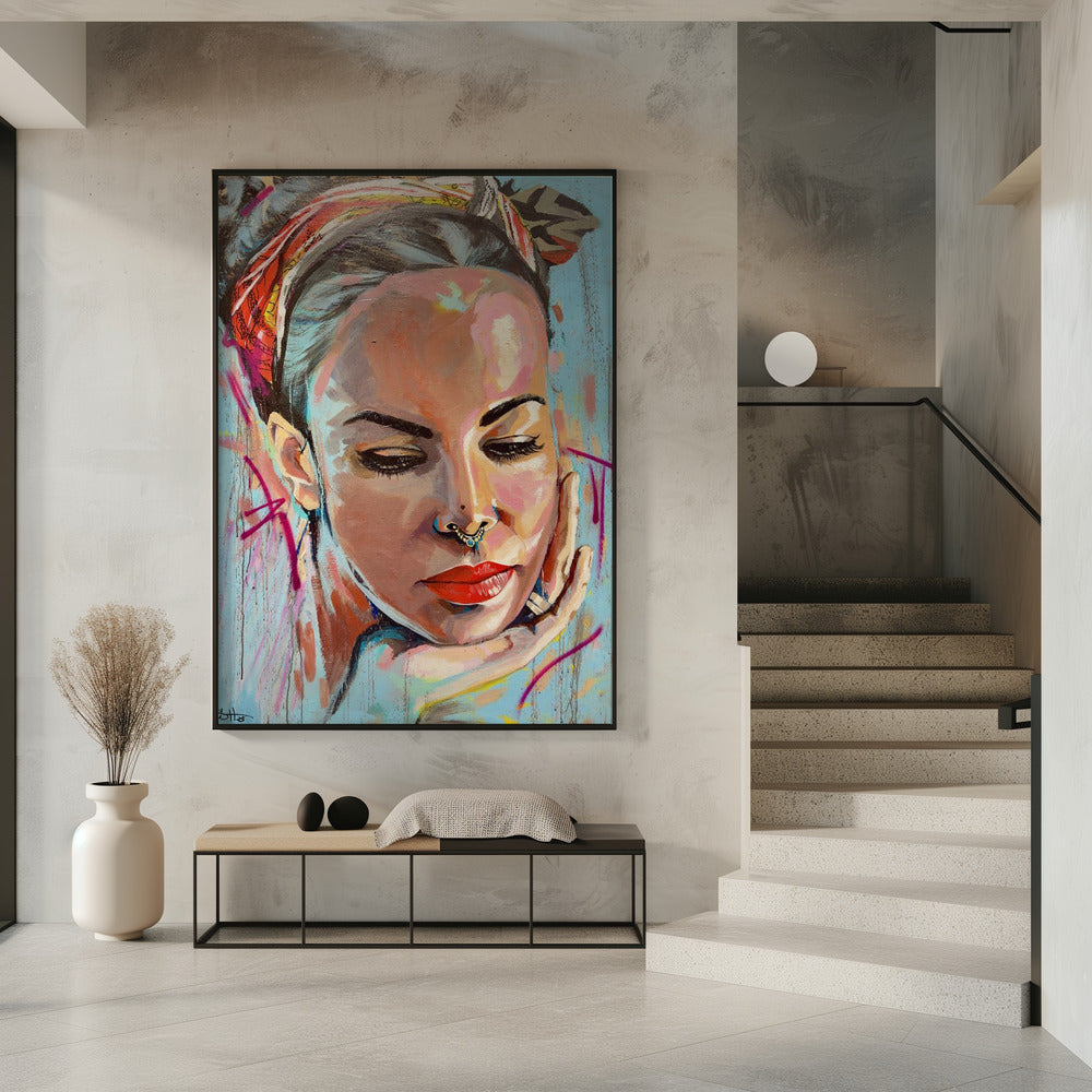 Stilvolle Frau | Poster