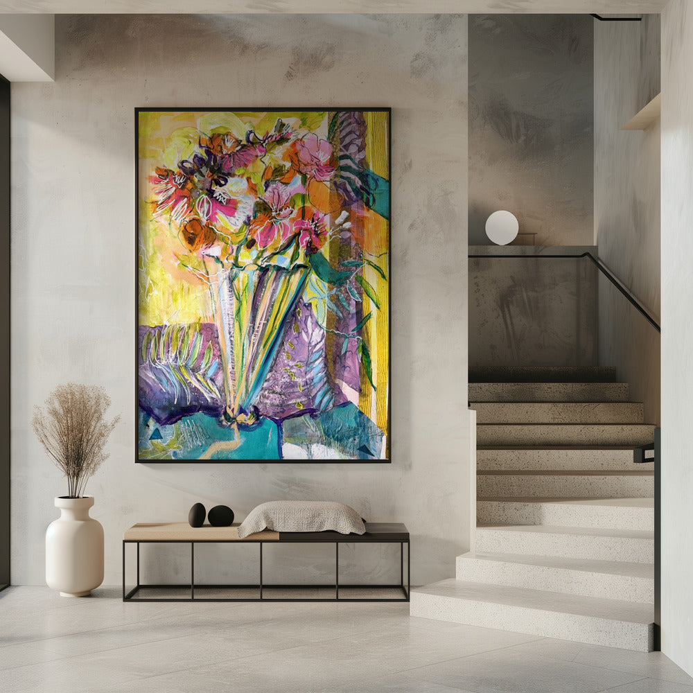 Vibrant Bloom Dance | Poster