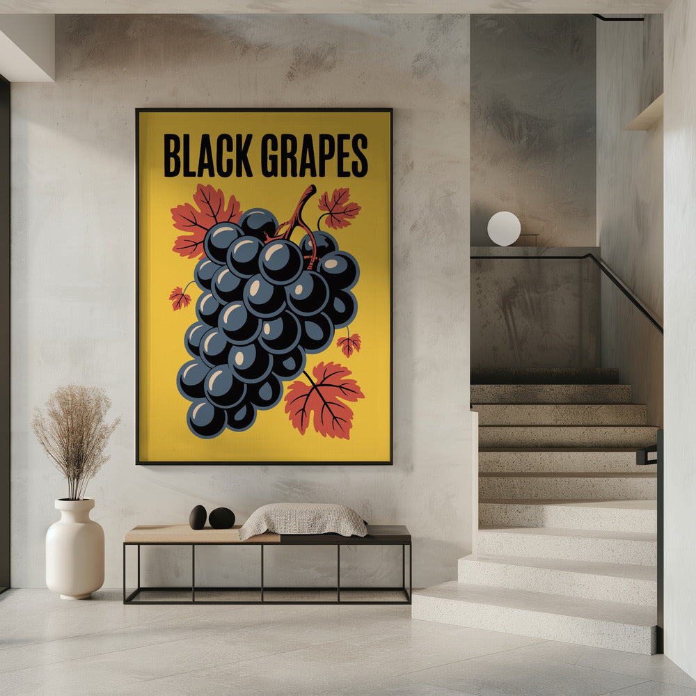 Grapes & Leaves | Poster