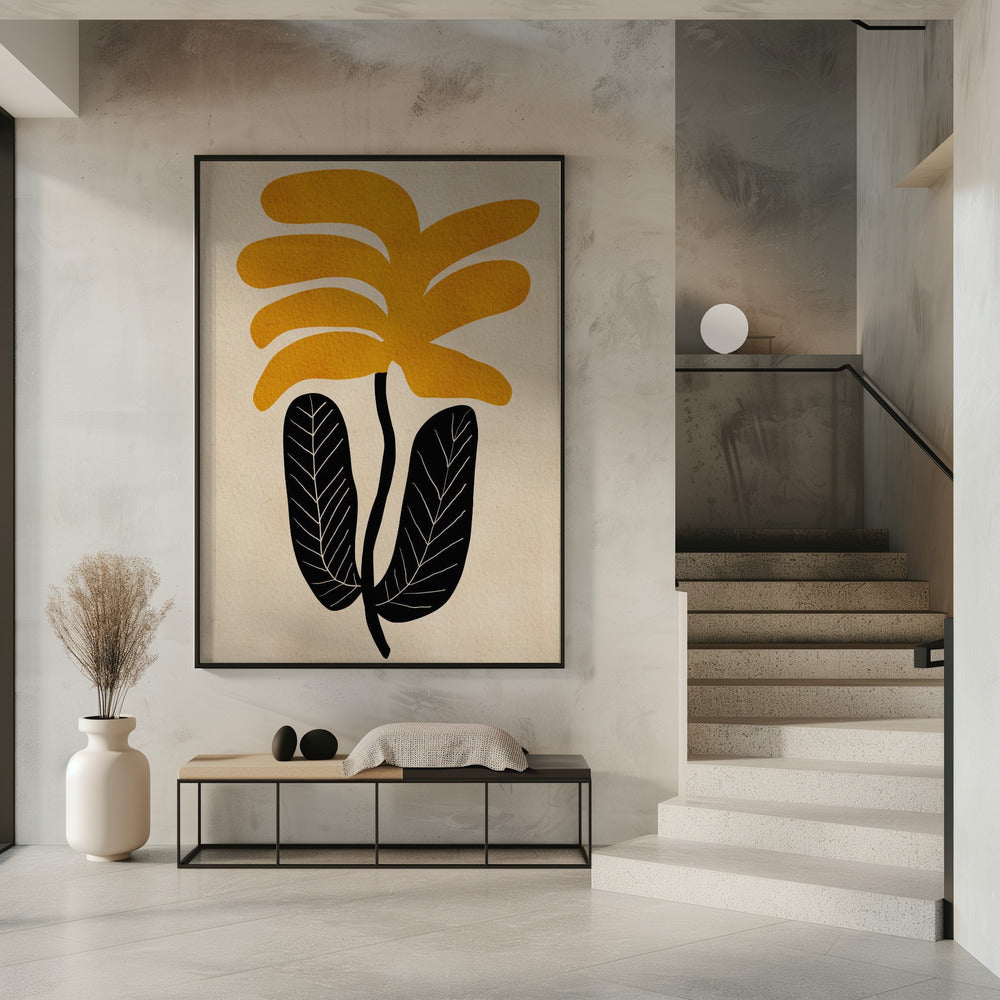 GELBE Blumenblume | Poster