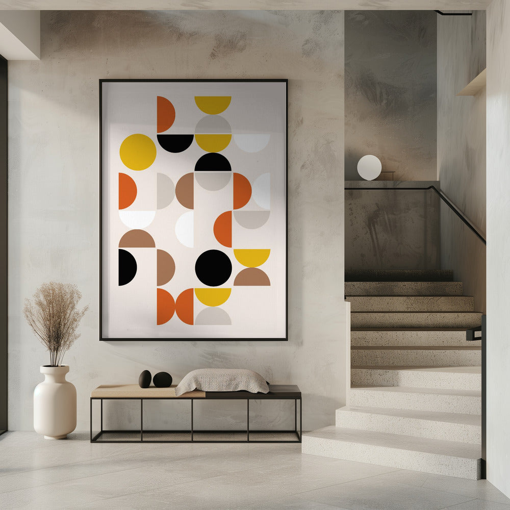 Mid-Century-Muster | Poster