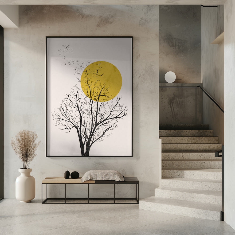 Über den Bäumen | Poster