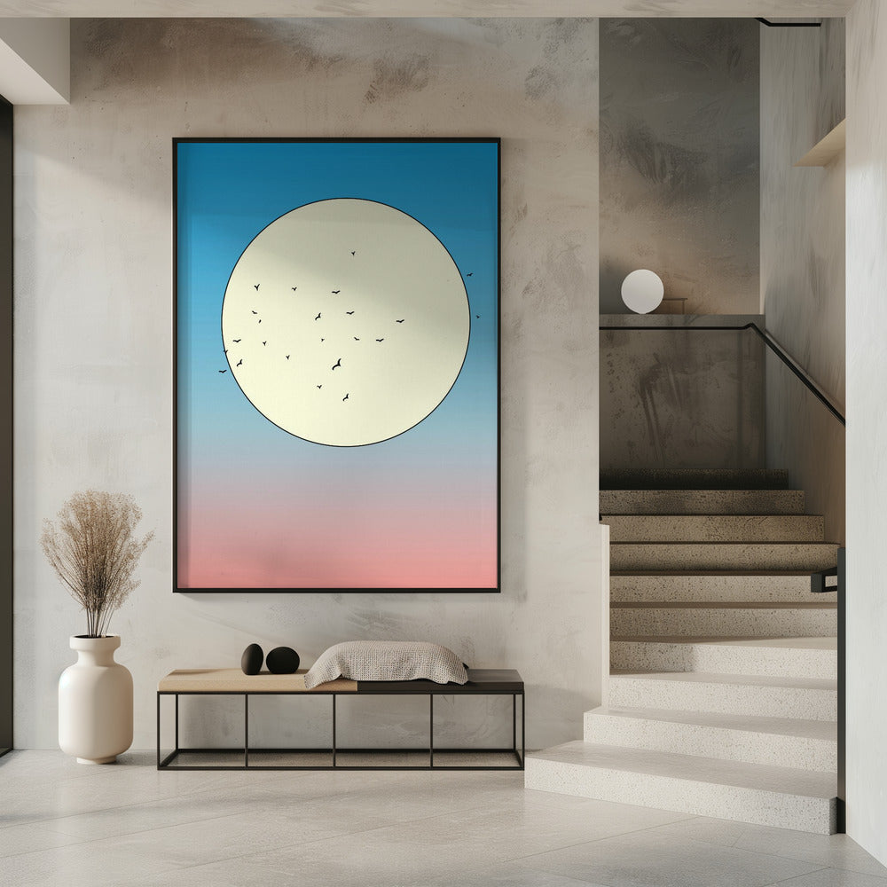 Vögel am Himmel | Poster