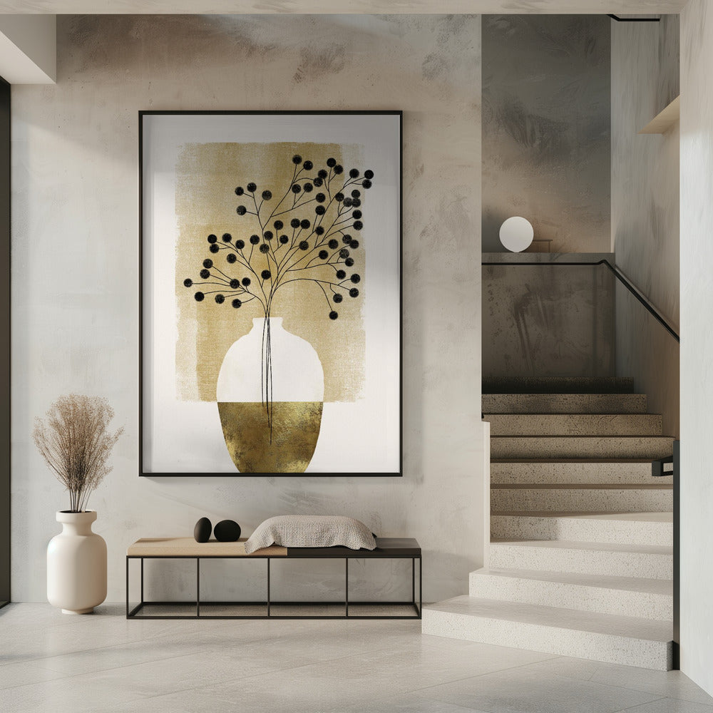 Abstrakte Vase | Poster