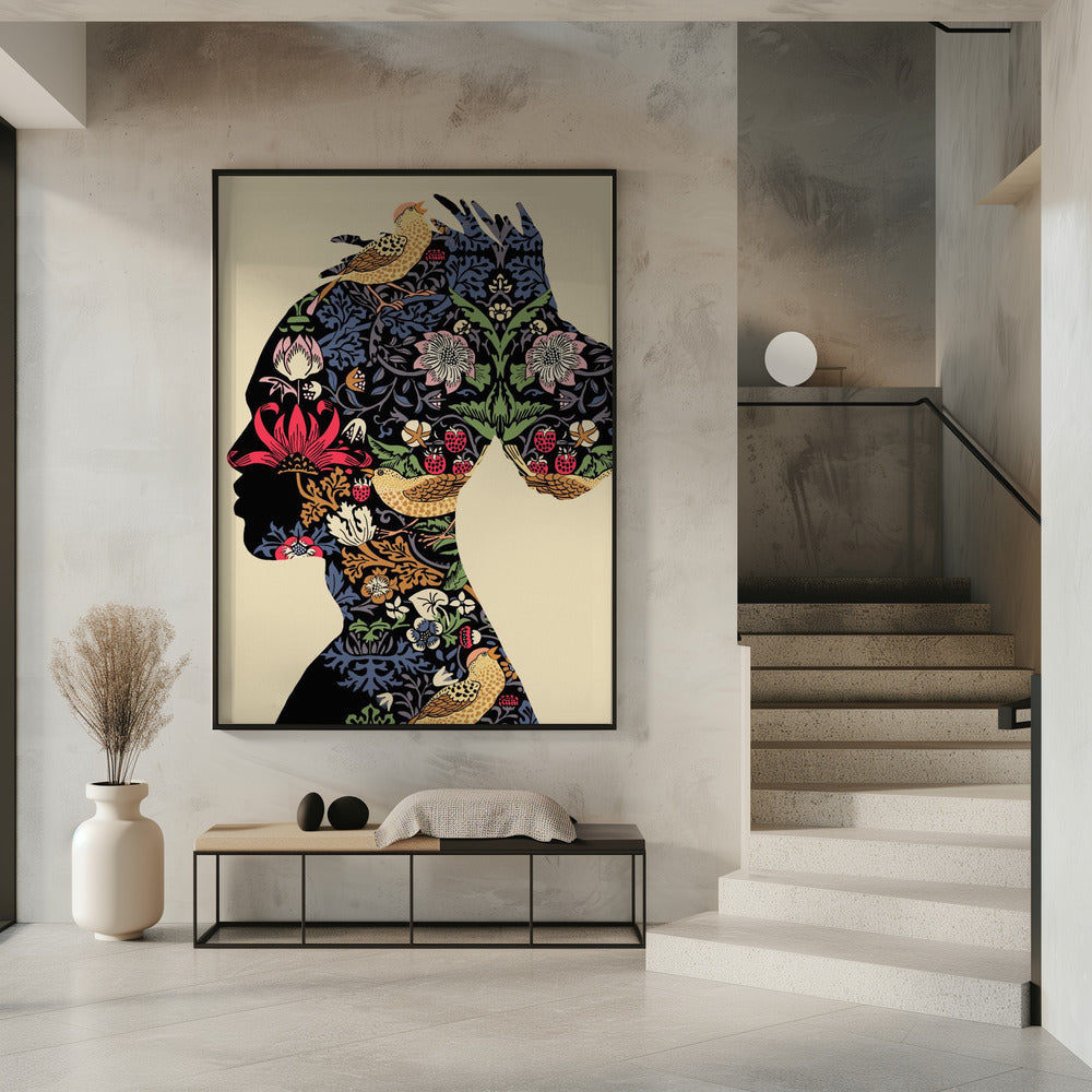 Afro-Frau | Poster