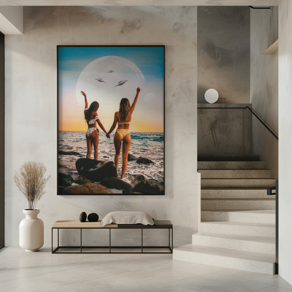 Hier sind wir, UFO | Poster
