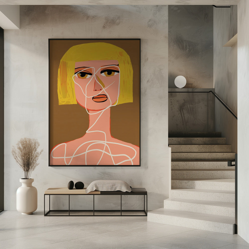 Gefesselte Frau Tangled | Poster