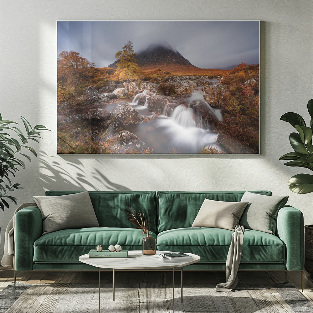 Herbst im Glencoe | Leinwand