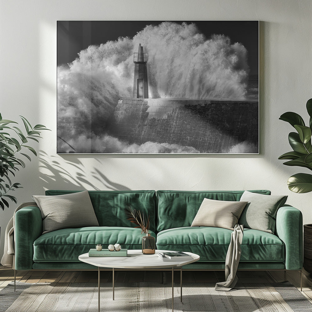 Der Leuchtturm | Leinwand