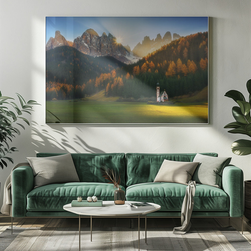 Santa Maddalena... | Leinwand