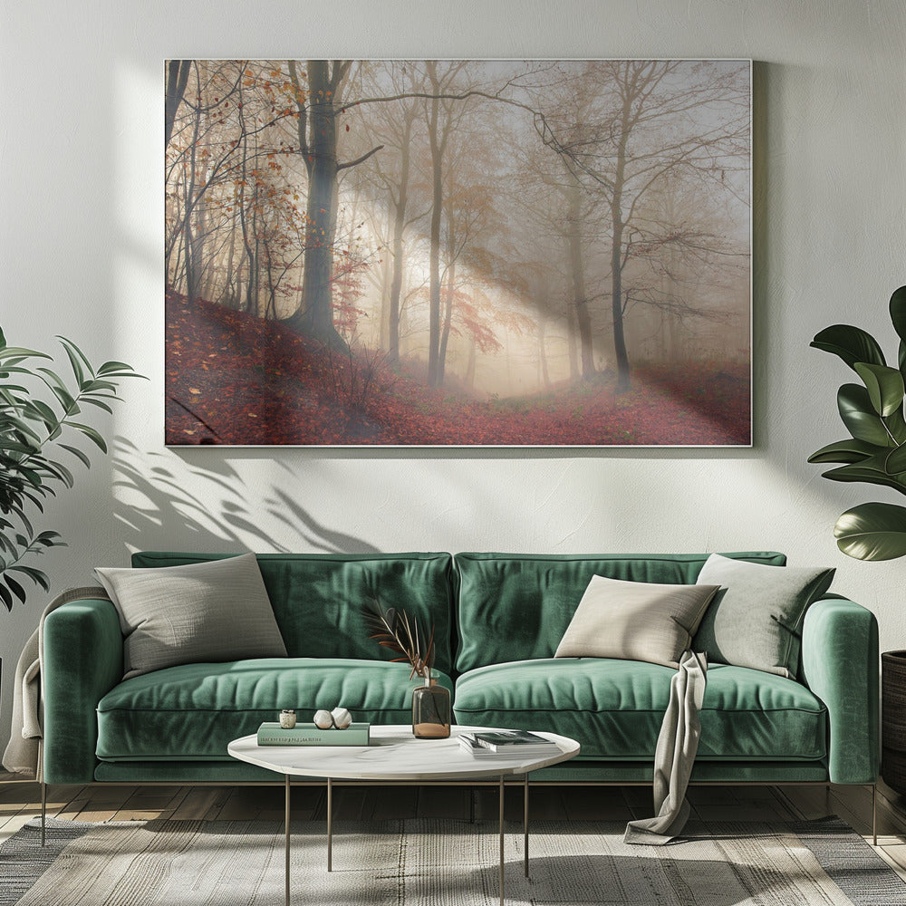 Waiting for the deer. | Canvas