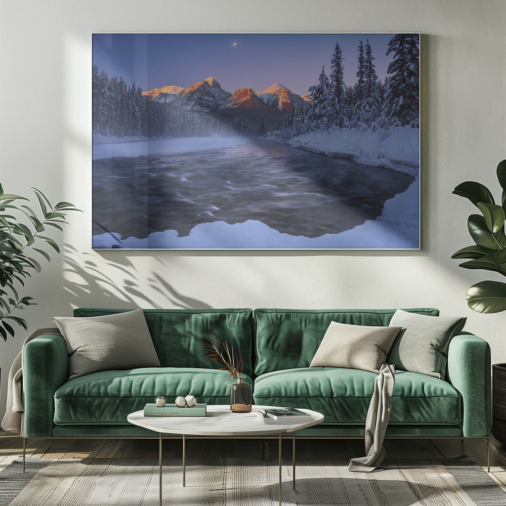 Winter Canadian Rockies | Canvas