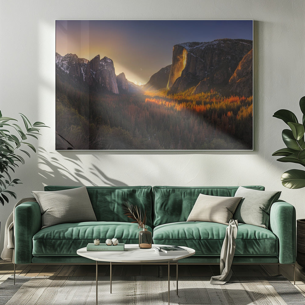 Yosemite Firefall | Leinwand