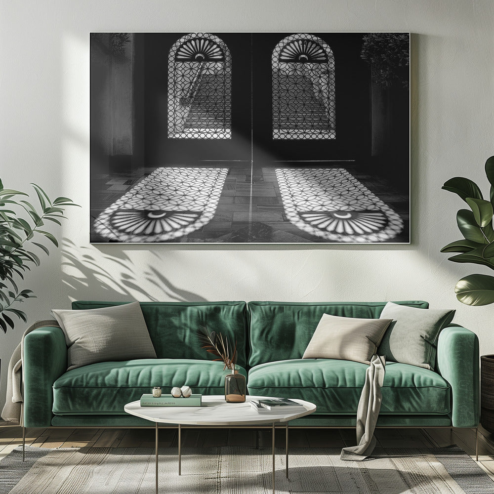 Doppelschirm | Leinwand