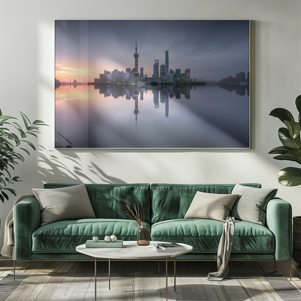 Guten Morgen Shanghai | Leinwand