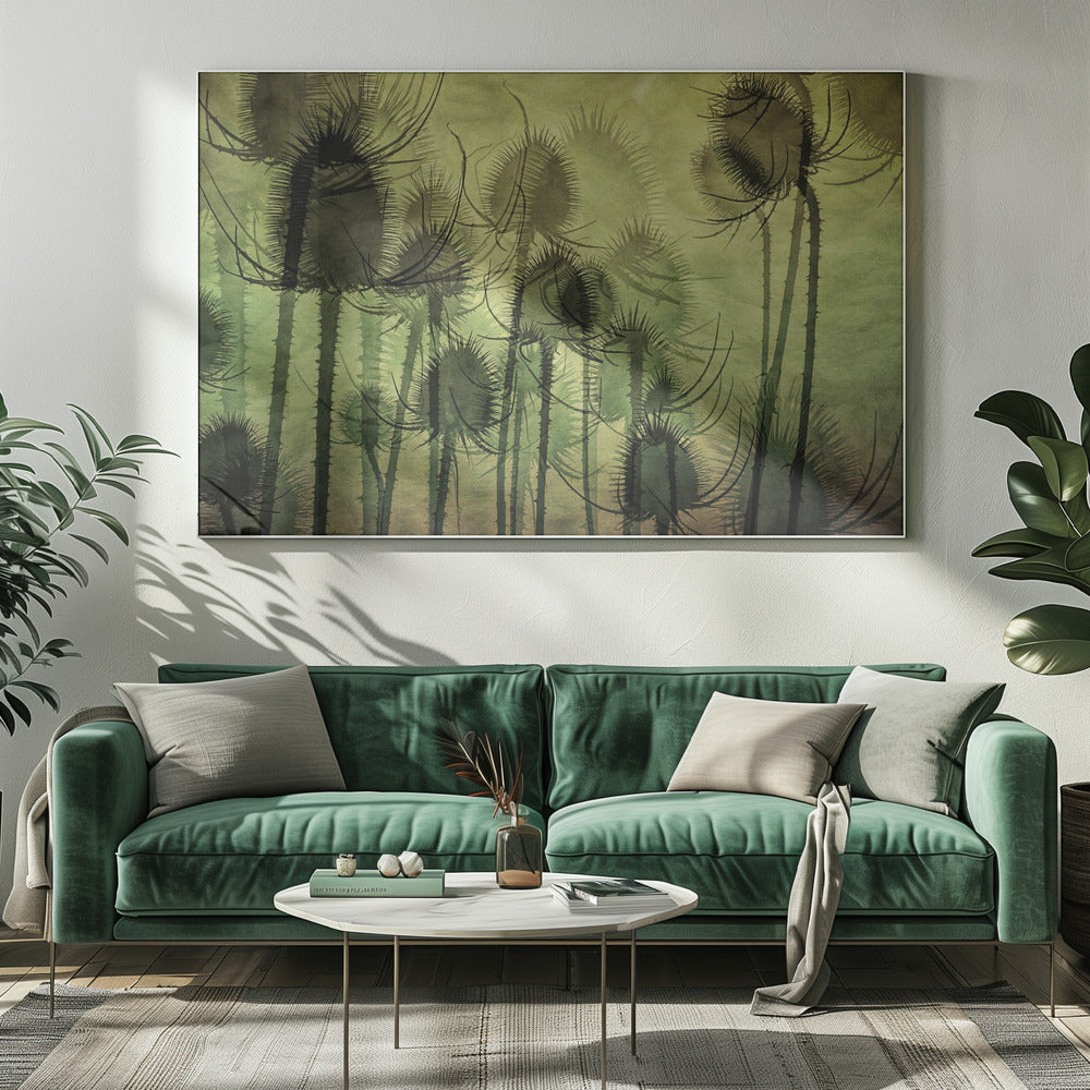 Wilde Karde | Leinwand
