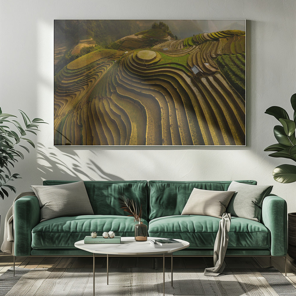 mu cang chai - vietnam | Leinwand