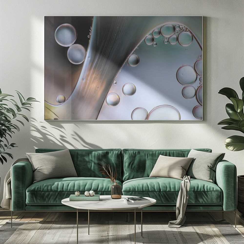 Öl und Wasser | Leinwand