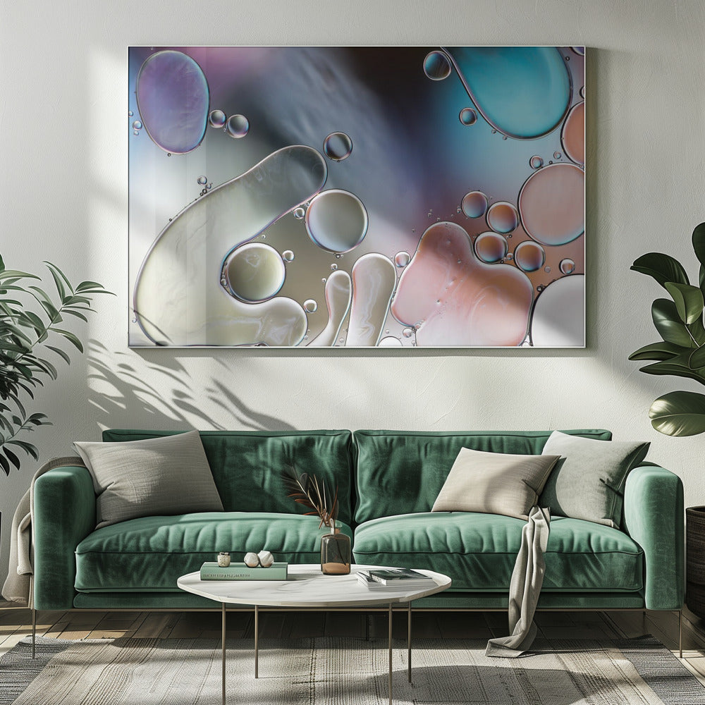 Öl und Wasser | Leinwand