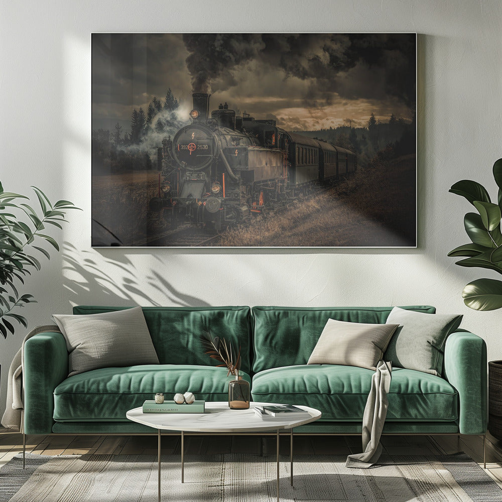 Goldgräberzug | Leinwand