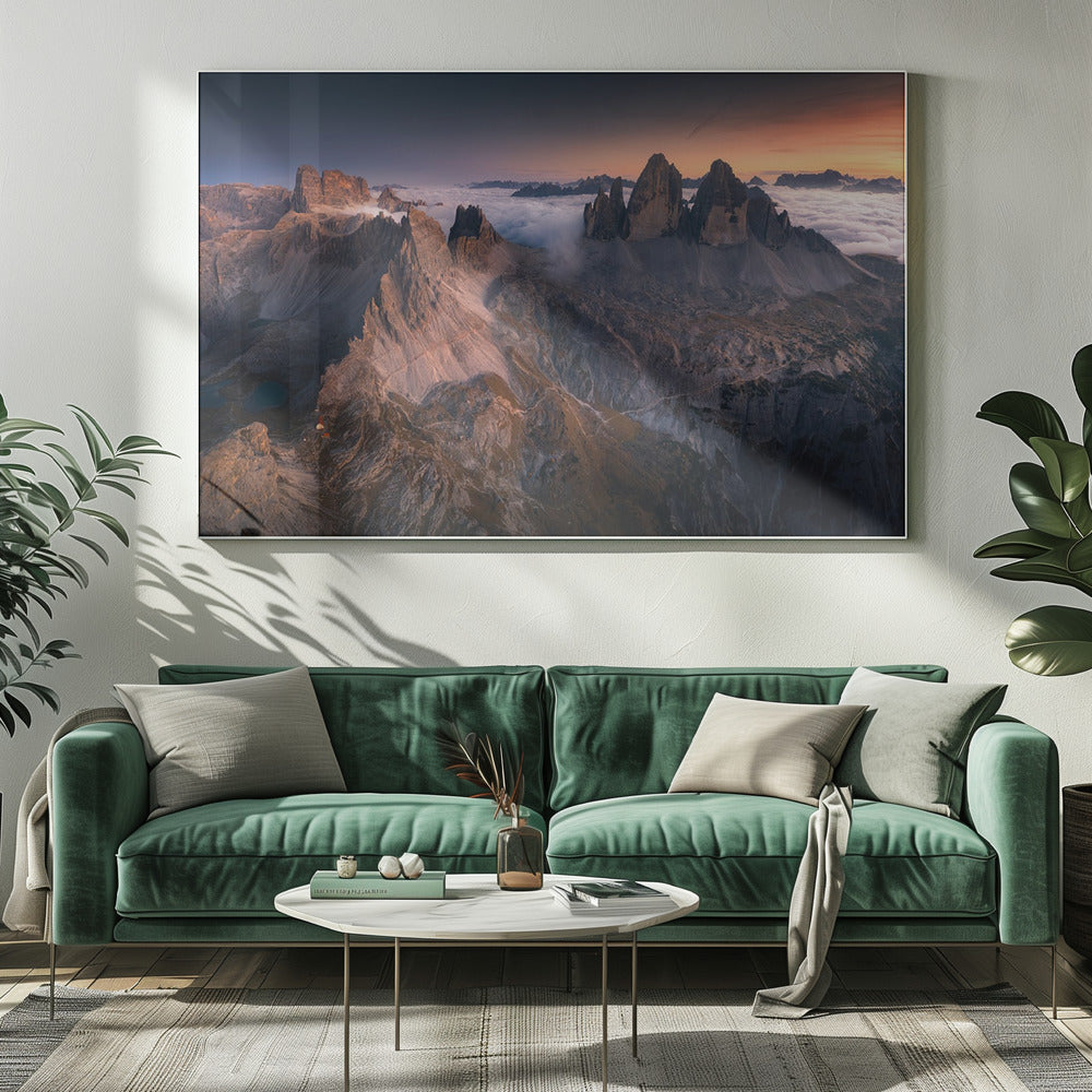 Drei Zinnen | Leinwand