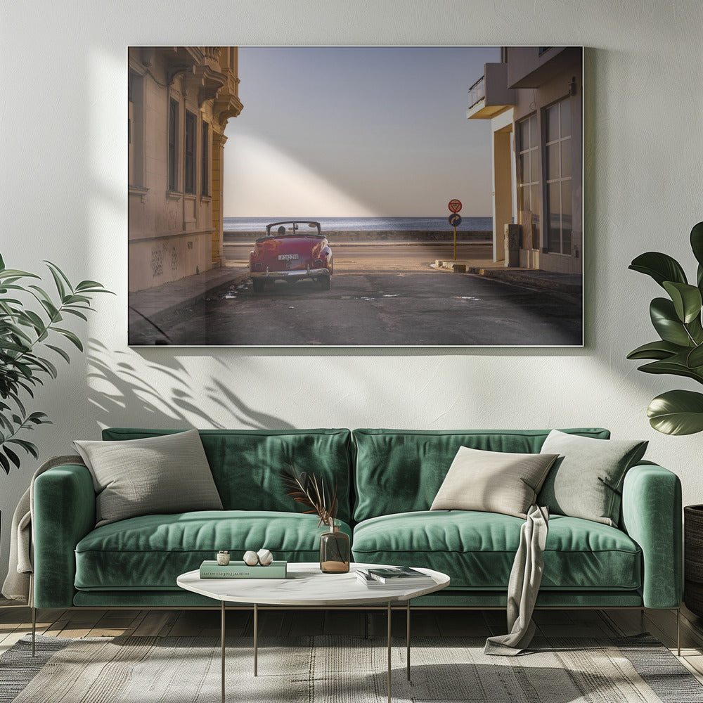 Sonnenuntergang beobachten - Havanna | Leinwand