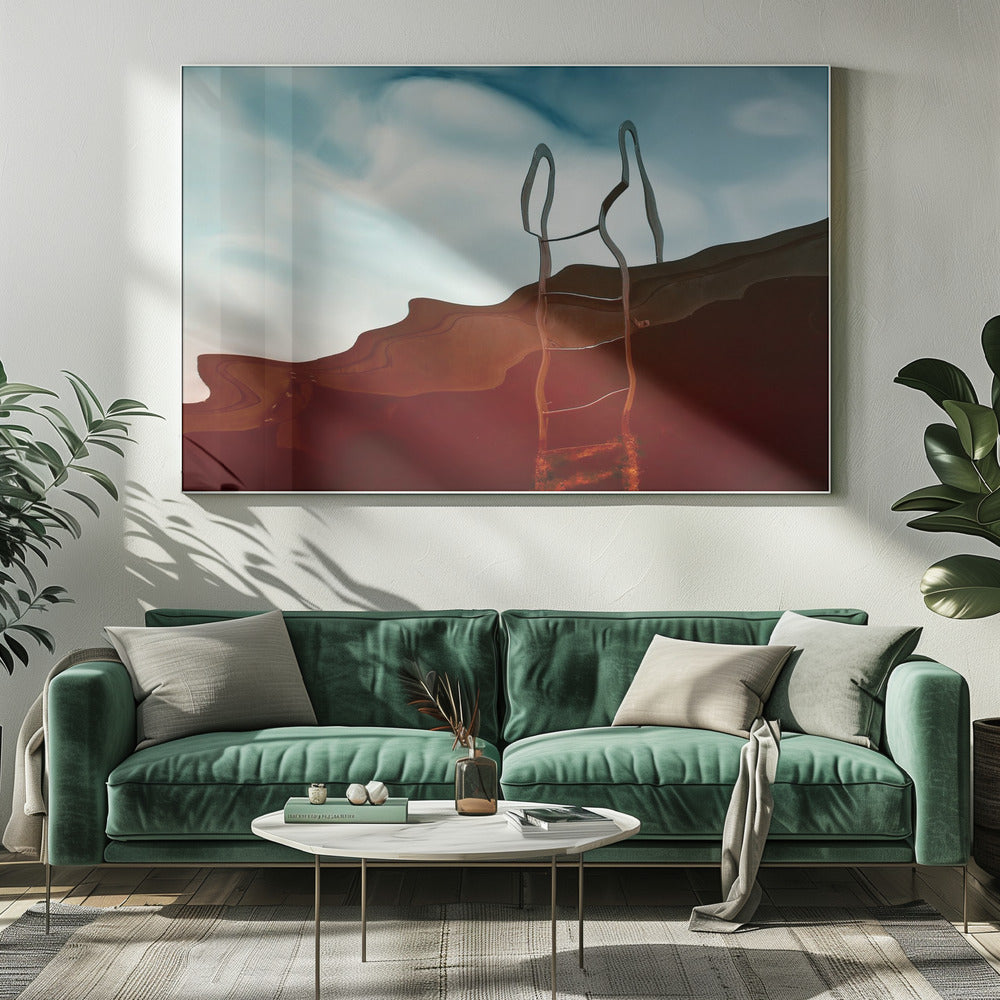 Die Leiter | Leinwand