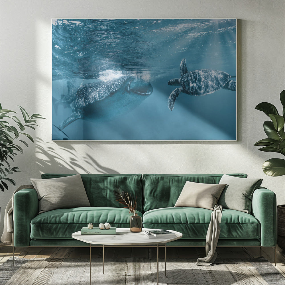 Einmal am Meer | Leinwand