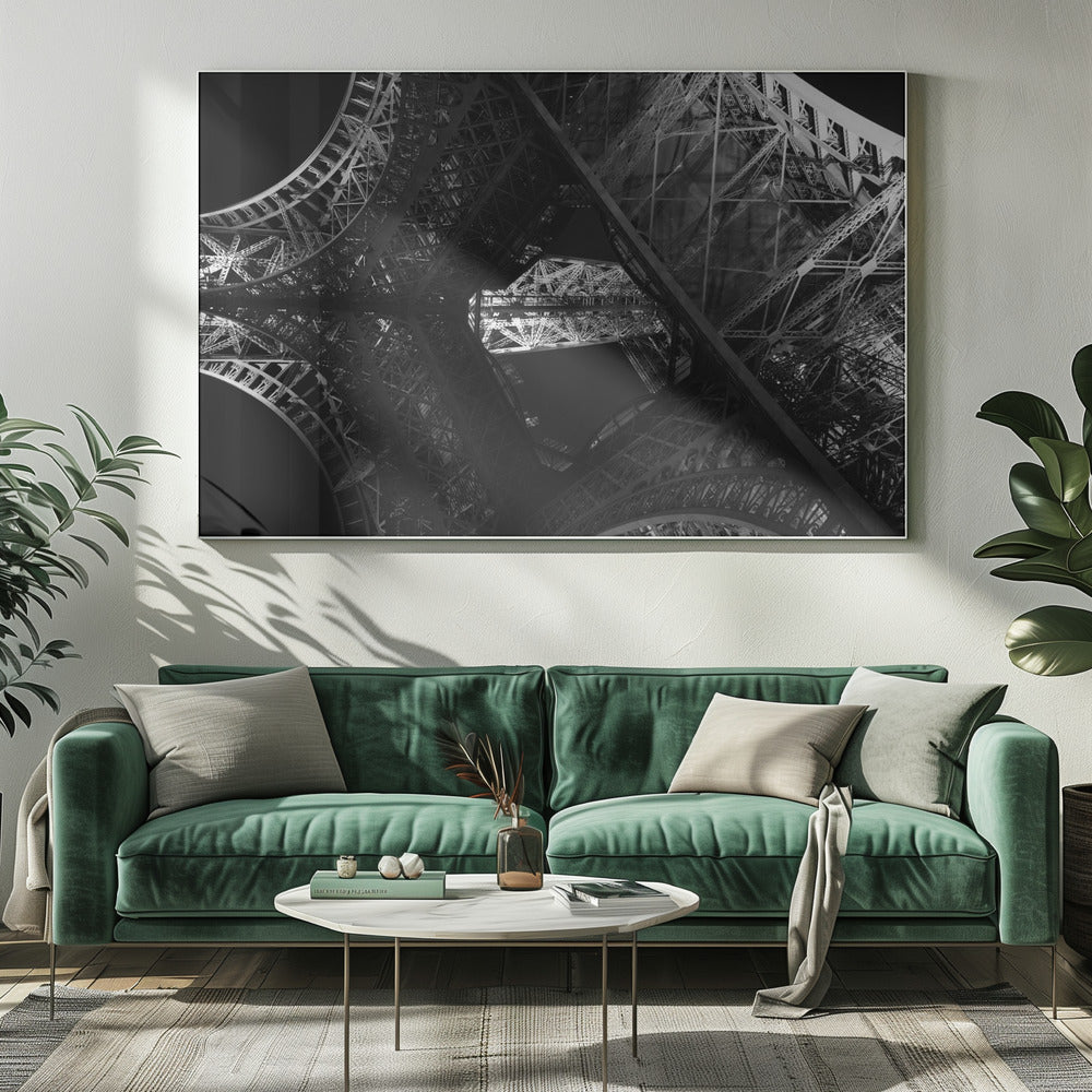 Eiffel. Eine Perspektive | Leinwand