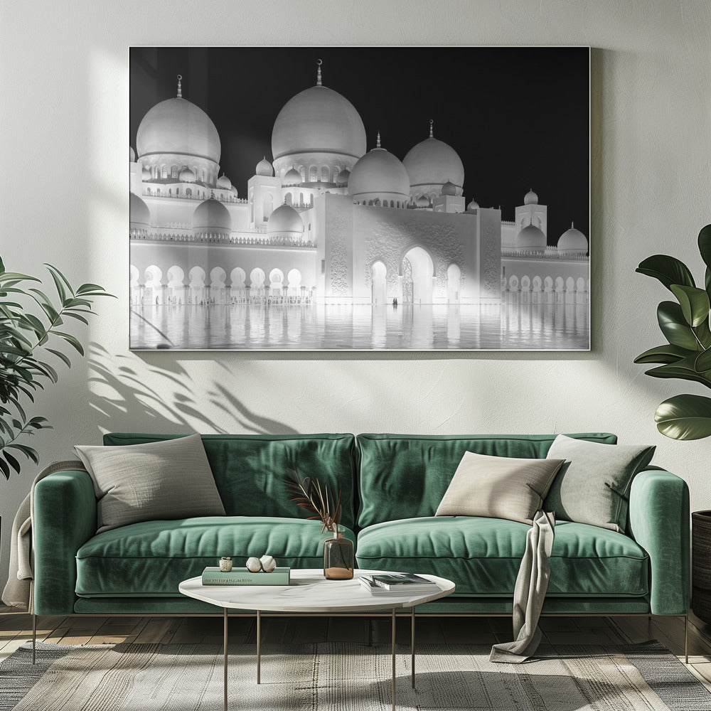 Light of Abu Dhabi Grand Mosque | Canvas