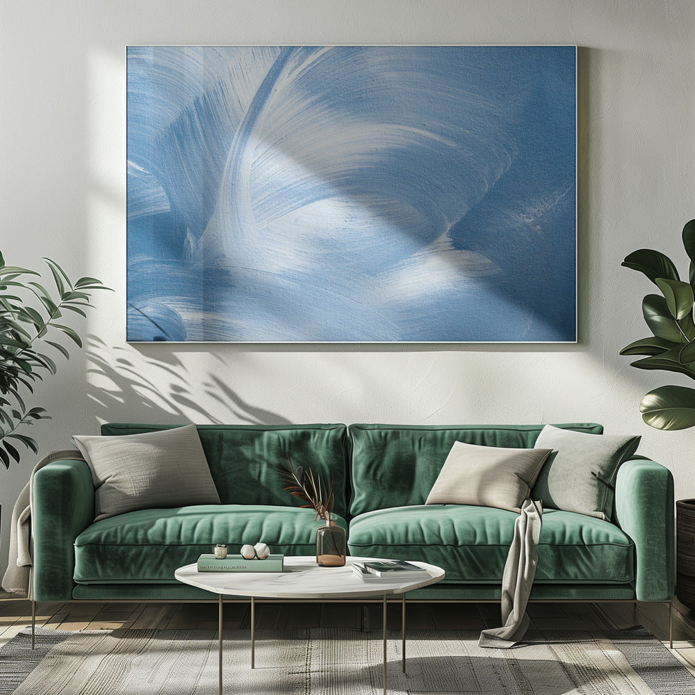 Acrylwellen | Leinwand