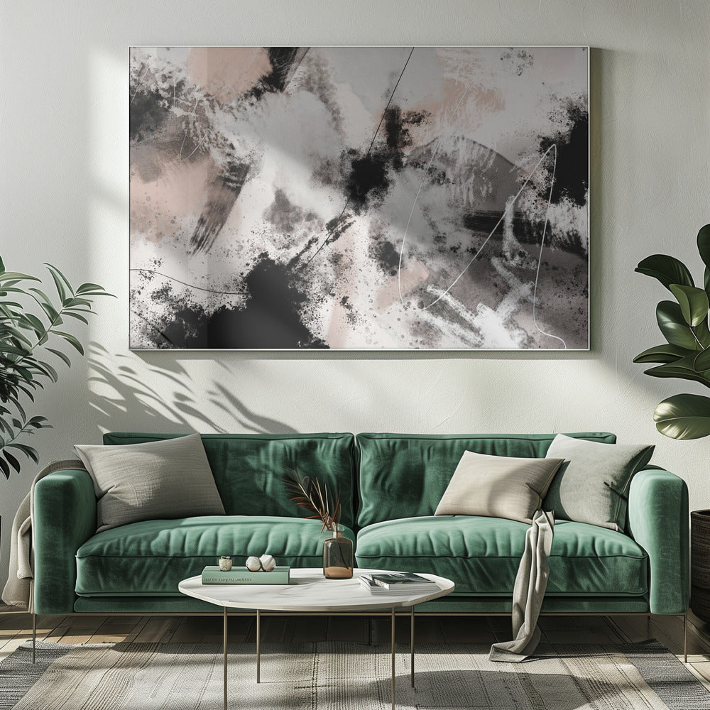 Spritzsturm 02 | Leinwand