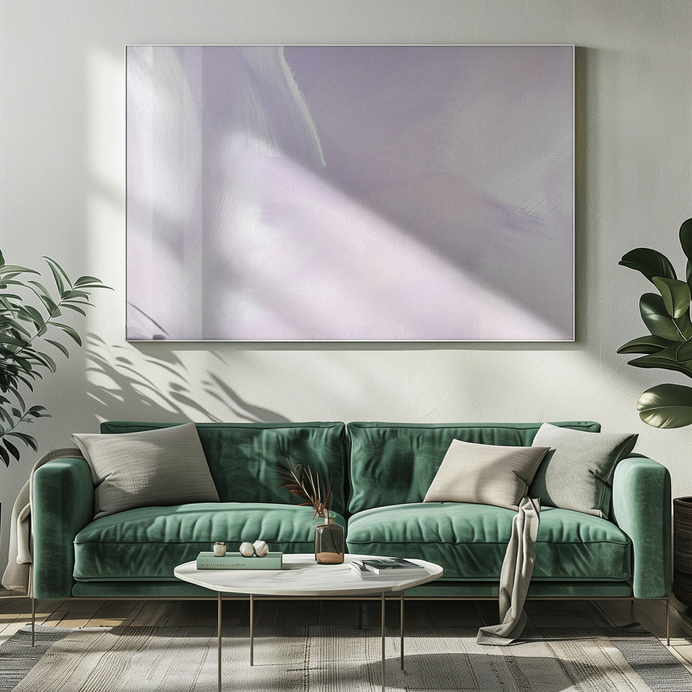 Lavendel-Traumlandschaft | Leinwand