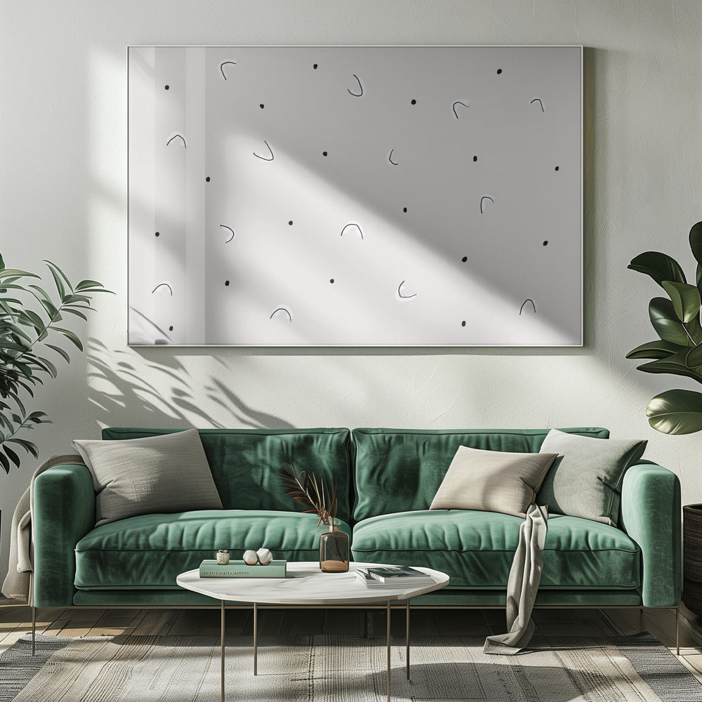 Punkte und Formen | Leinwand
