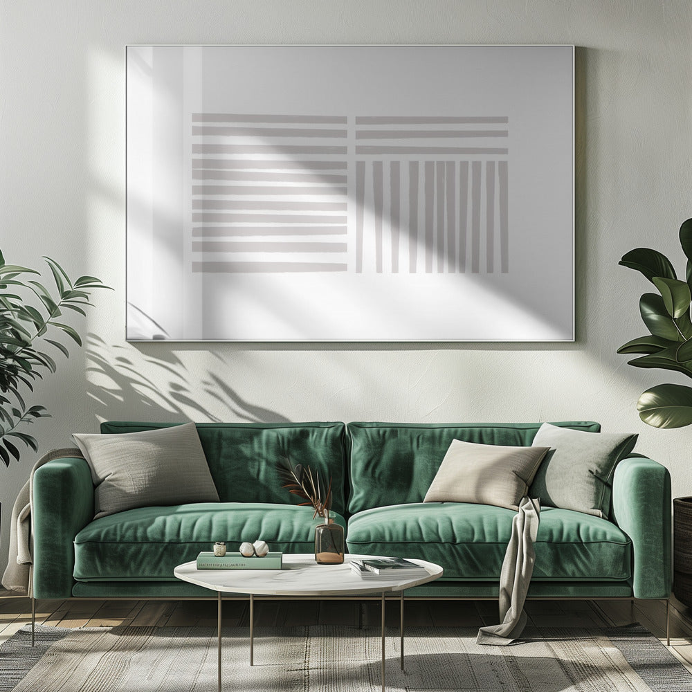 Linien in Harmonie | Leinwand