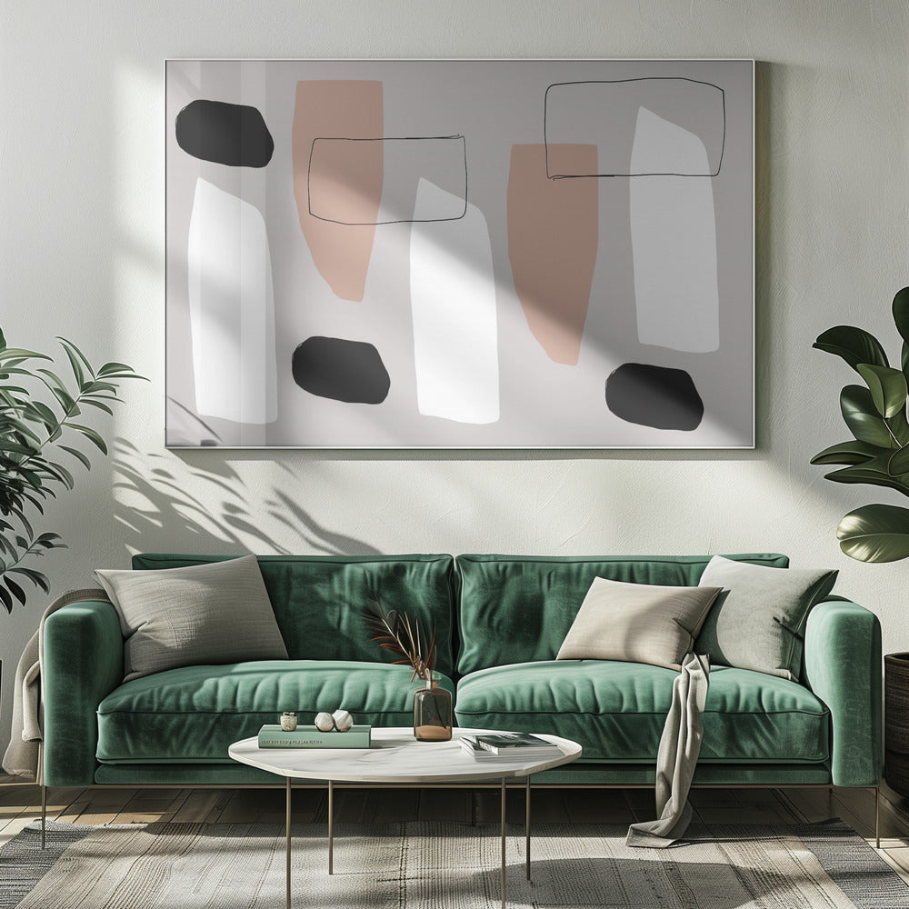 Formen und Schatten | Leinwand