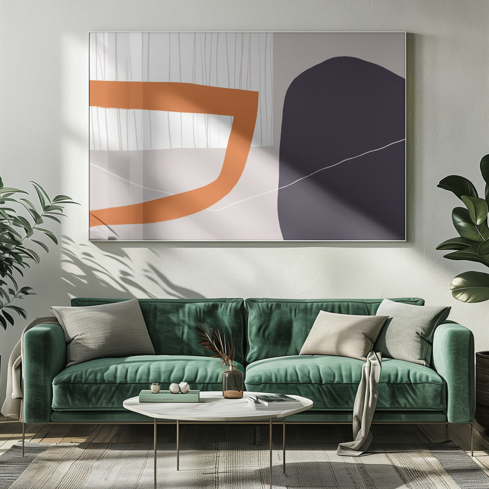 Kräftige geometrische Formen | Leinwand