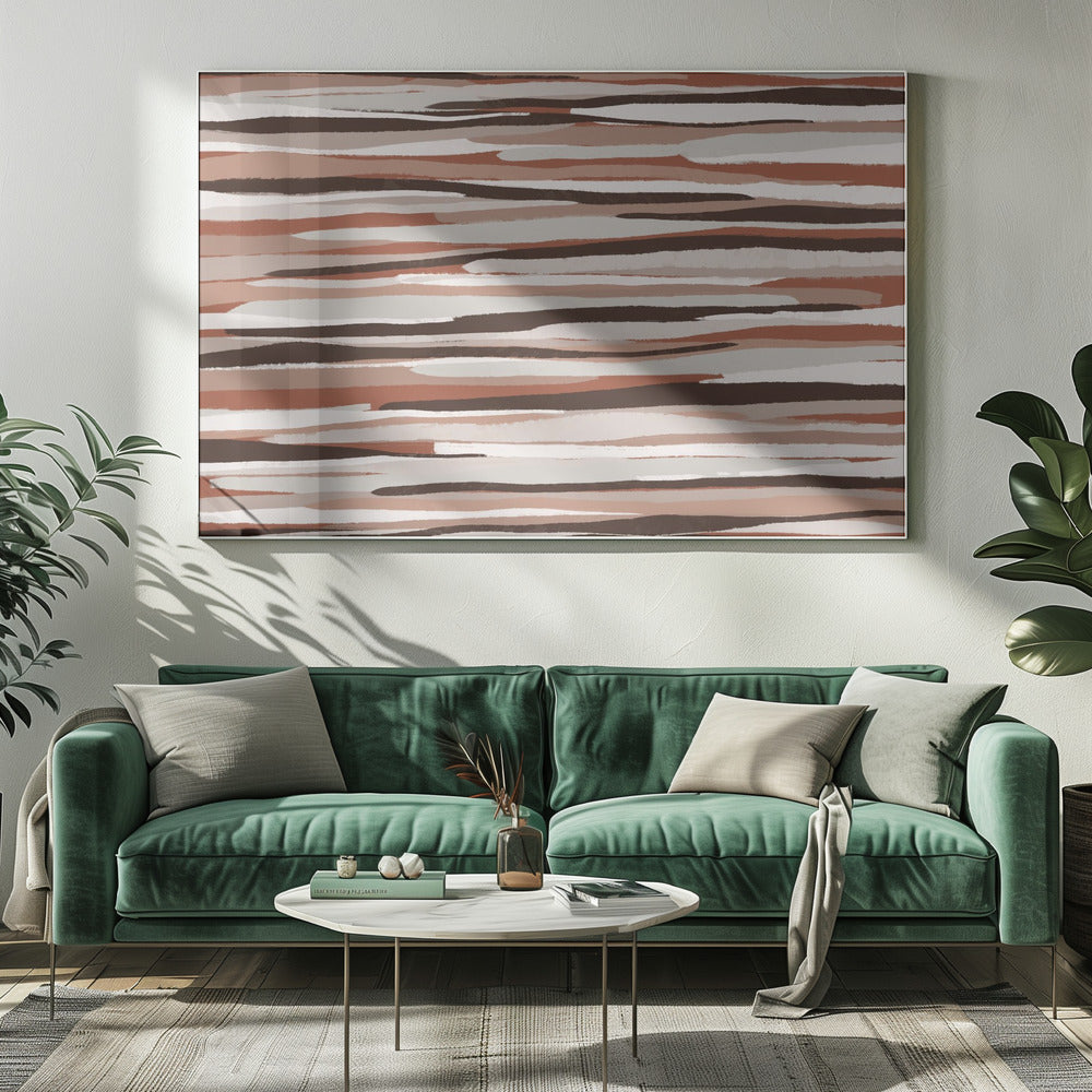 Earth Tones Flow | Canvas